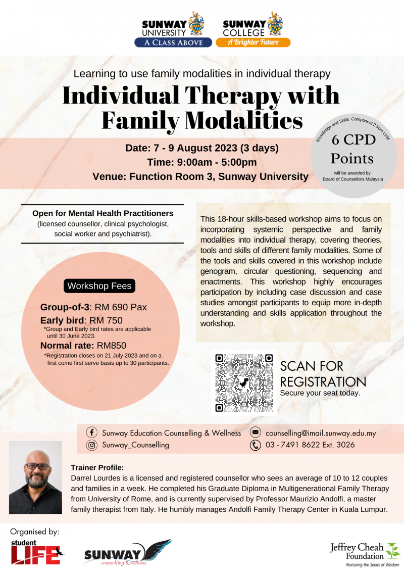 Individual Therapy with Family Modalities: Using Family Modalities to Work with Individual Clients