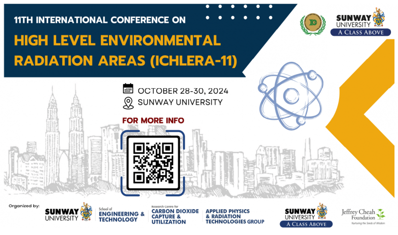 11th International Conference on High Level Environmental Radiation Areas (ICHLERA-11)